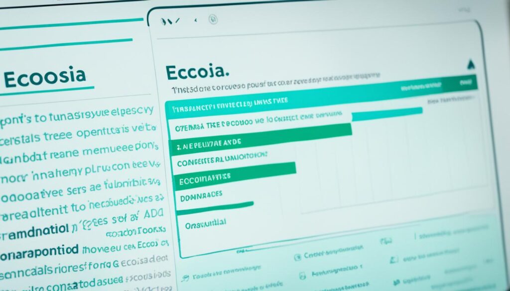Ecosia's Commitment to Transparency