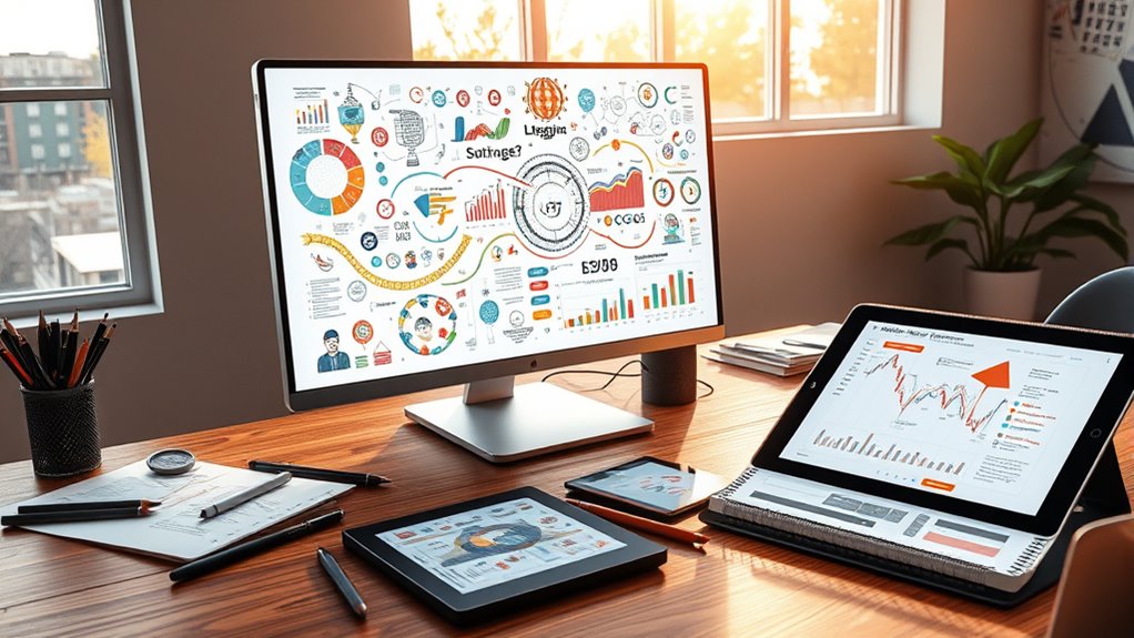 create clear visual stories