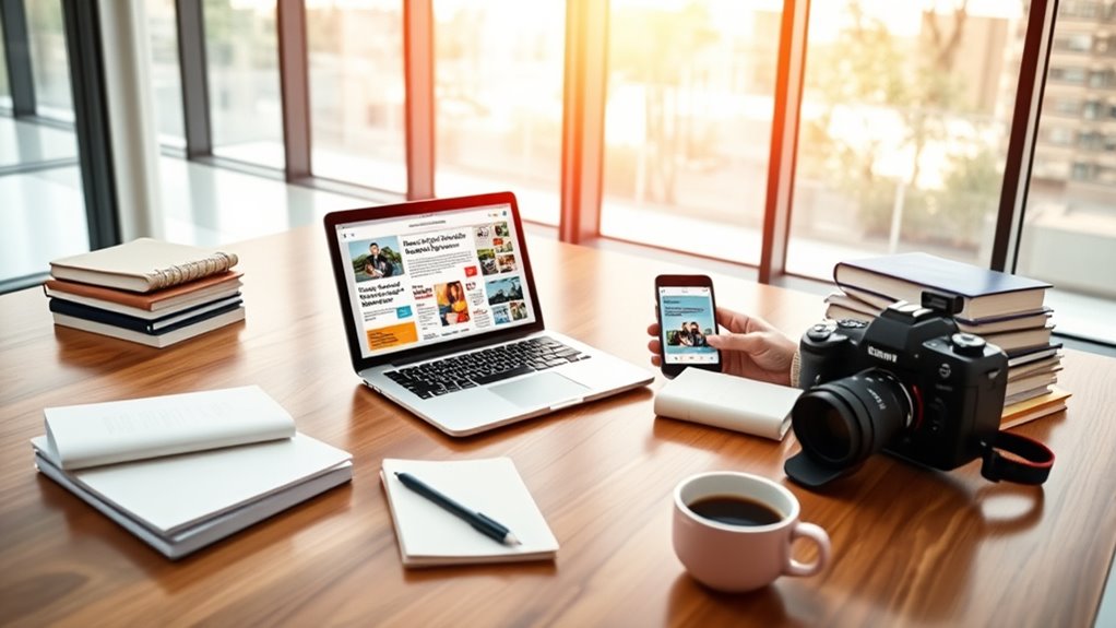 diversify content and channels