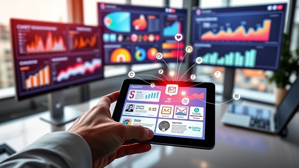 multi channel content amplification