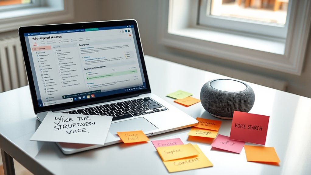 optimize voice search structure