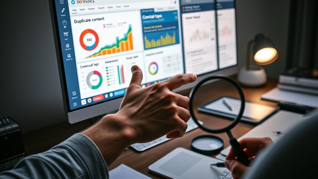 website duplicate content management