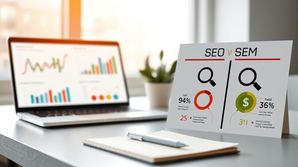 balance seo and sem