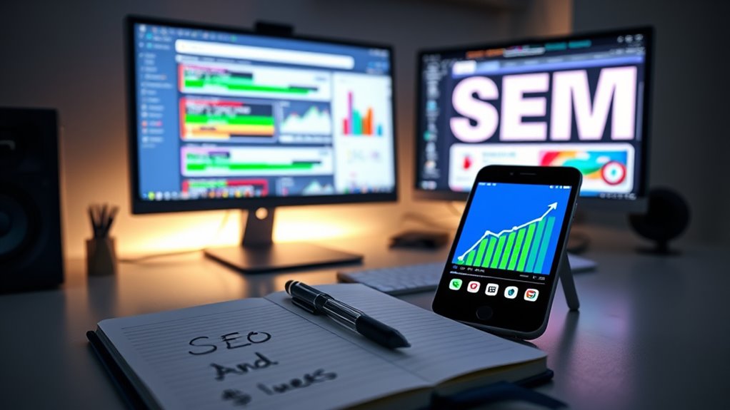 balance between seo and sem