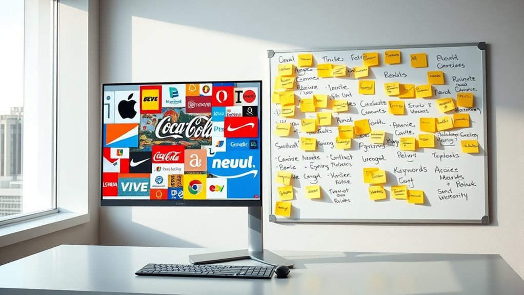 balancing branded non branded keywords