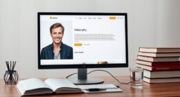 create credible author profiles