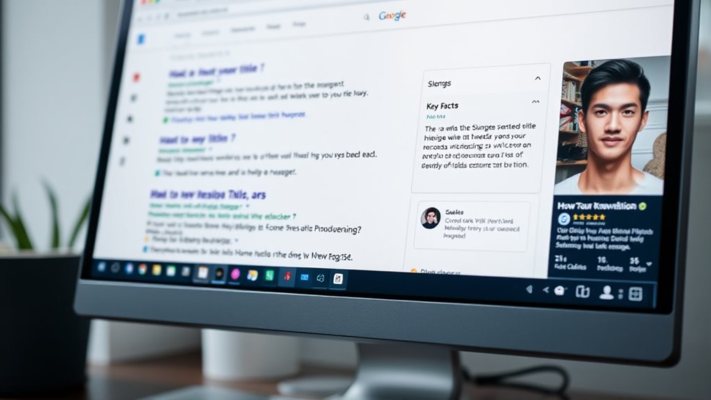 enhanced search result features