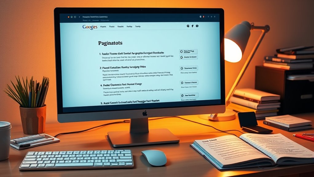 optimized infinite scroll seo