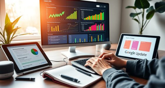 updating content for google