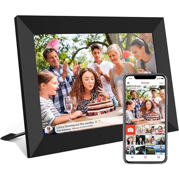 FRAMEO 10.1 Inch Smart WiFi Digital Photo Frame