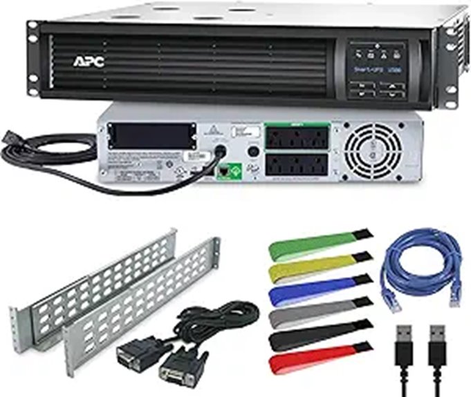 APC 1500VA Smart UPS Rack Mount with Accessories
