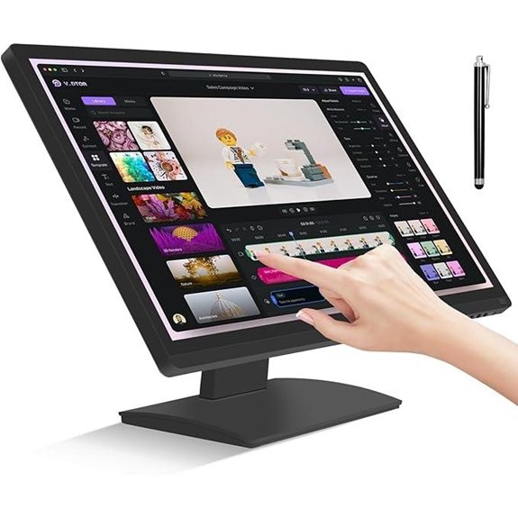 24-Inch Touchscreen Monitor with HDMI VGA USB