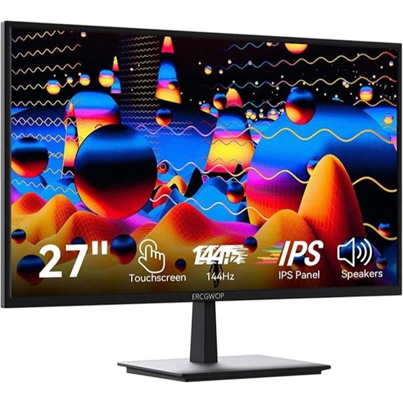 27-inch Touchscreen Monitor with Speakers and VESA