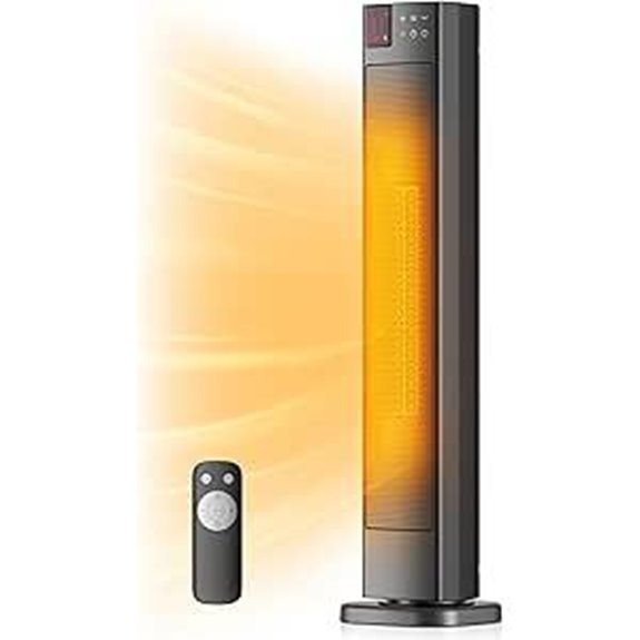 PELONIS 30” Ceramic Tower Space Heater (1500W)