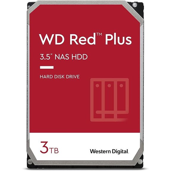 WD Red Plus 3TB NAS Internal Hard Drive