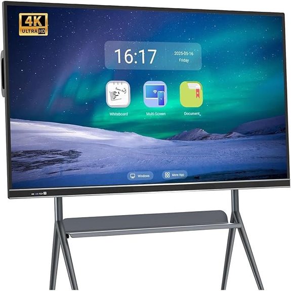 75 4K UHD Interactive Smart Board for Business