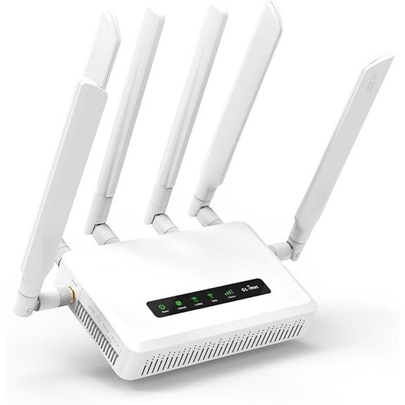 GL.iNet GL-X3000 5G Router with Wi-Fi 6 and Dual-SIM