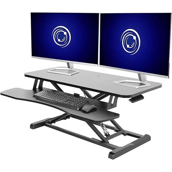 VIVO 36 Adjustable Sit-Stand Desk Converter