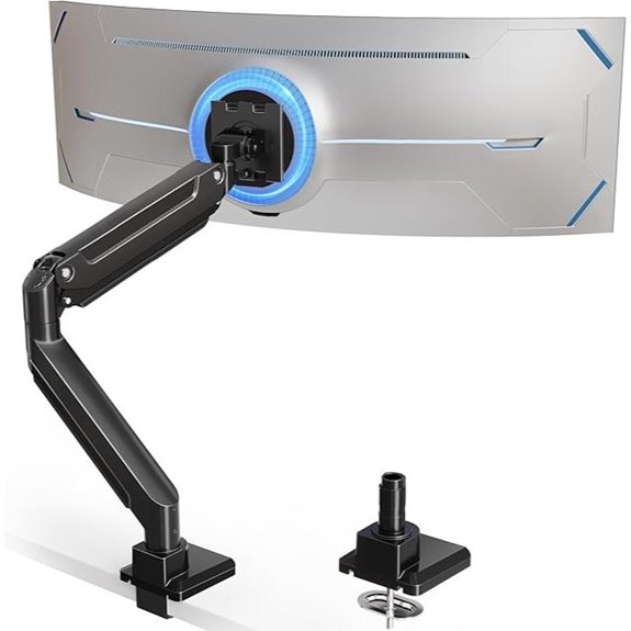 adjustable ultrawide monitor arm
