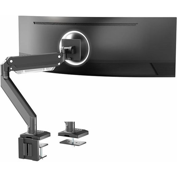 aluminum ultrawide monitor arm