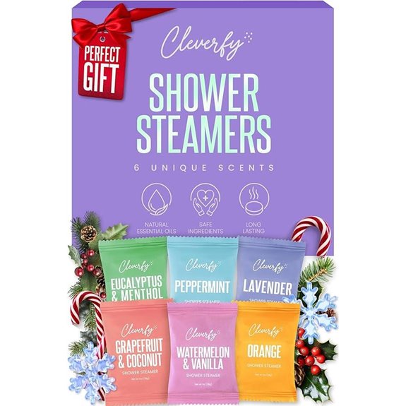 Cleverfy Shower Steamers Aromatherapy (6 Tablets)