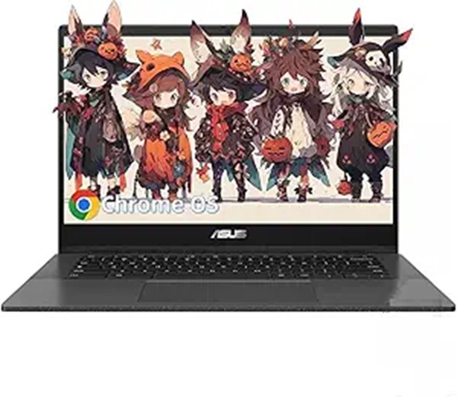 ASUS 14 Chromebook Portable Laptop with FHD Display