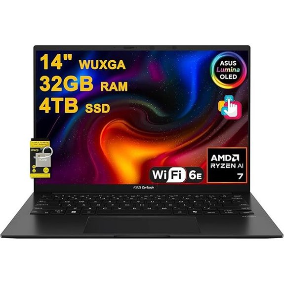 ASUS Zenbook 14 OLED Laptop with Ryzen AI 7