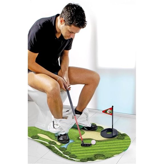 Toilet Golf Game - Mini Golf for Bathrooms