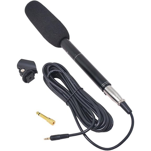 Bestshoot Shotgun Microphone for Video Cameras