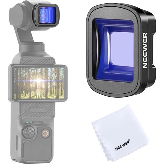 NEEWER 1.2X Blue Anamorphic Lens for DJI Osmo
