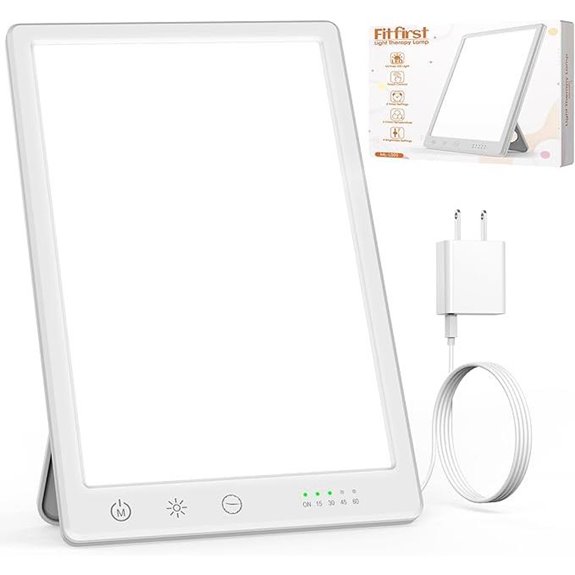 Fitfirst Light Lamp with 10000 Lux Sunlight Simulation