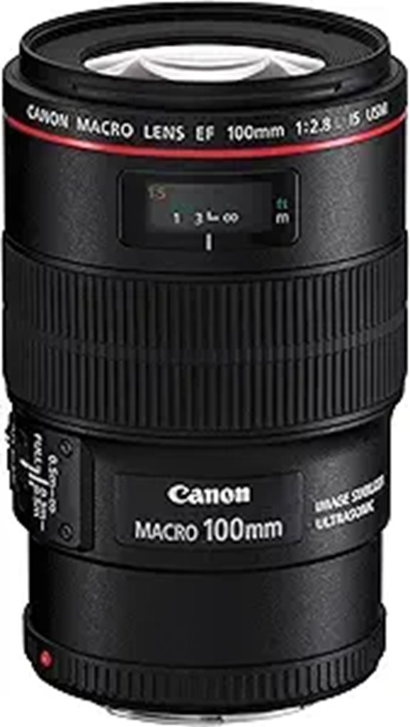 Canon EF 100mm f/2.8L IS Macro Lens (Renewed)