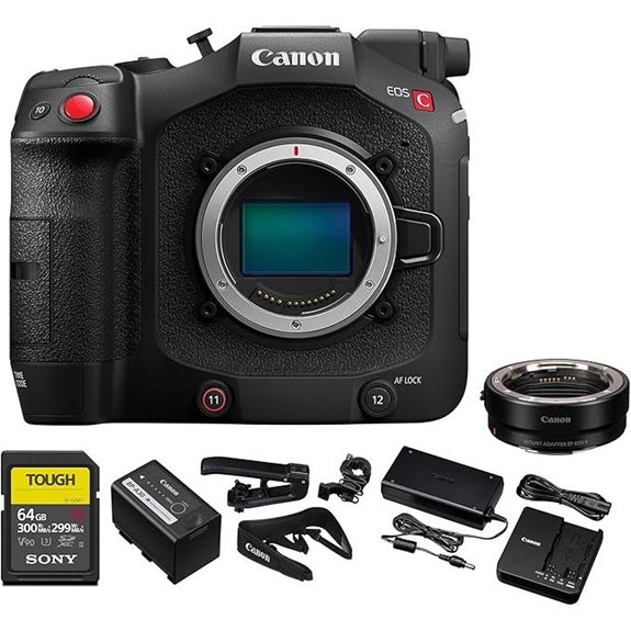 Canon EOS C80 Cinema Camera with EF Adapter and 64GB Card