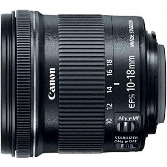 Canon EF-S 10-18mm f/4.5-5.6 is STM Lens Lens Only