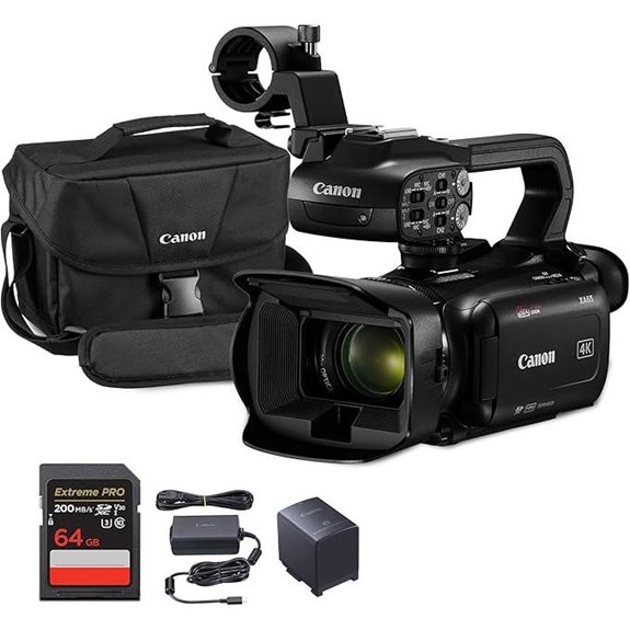 Canon XA65 4K Camcorder with Accessories Bundle