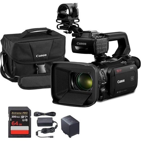 Canon XA70 4K Camcorder with Accessories Bundle