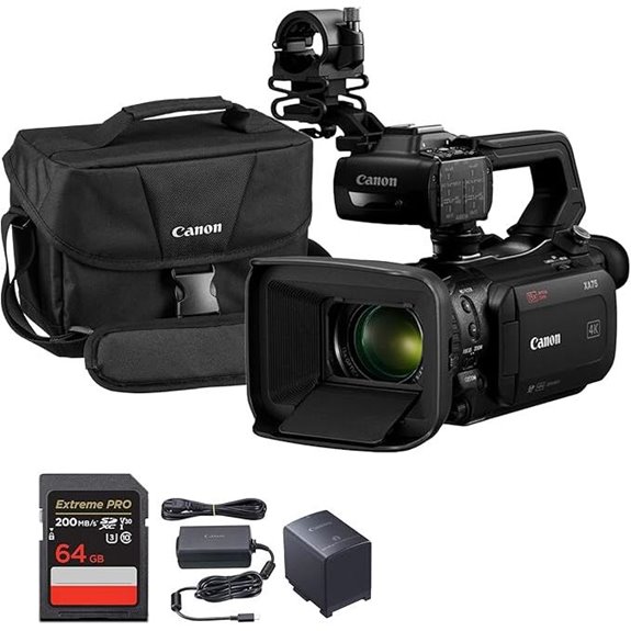 Canon XA75 4K Camcorder with Zoom and Livestreaming