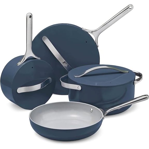 Caraway Non-stick Ceramic Cookware Set (12 Piece)