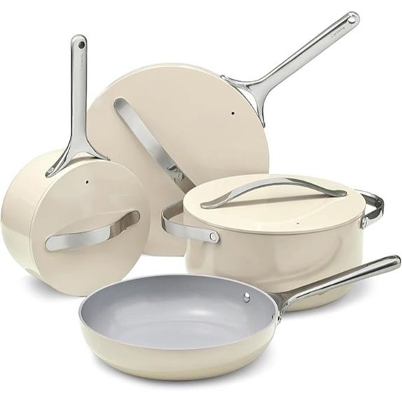 Caraway Non-stick Ceramic Cookware Set (12 Piece)