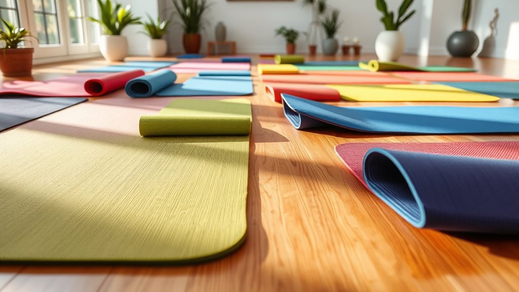 choosing beginner non slip yoga mats