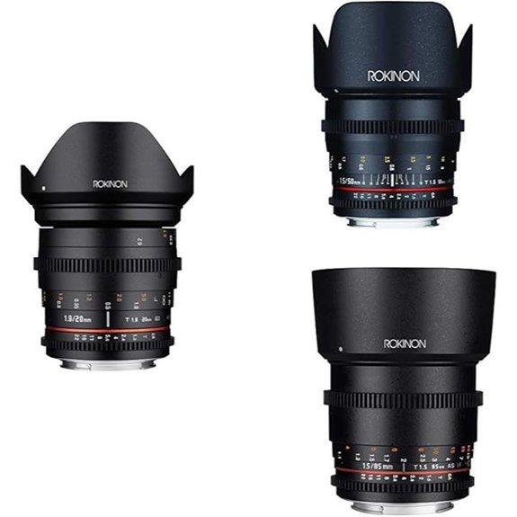 Rokinon Essentials Cine DS 3 Lens Kit for Canon