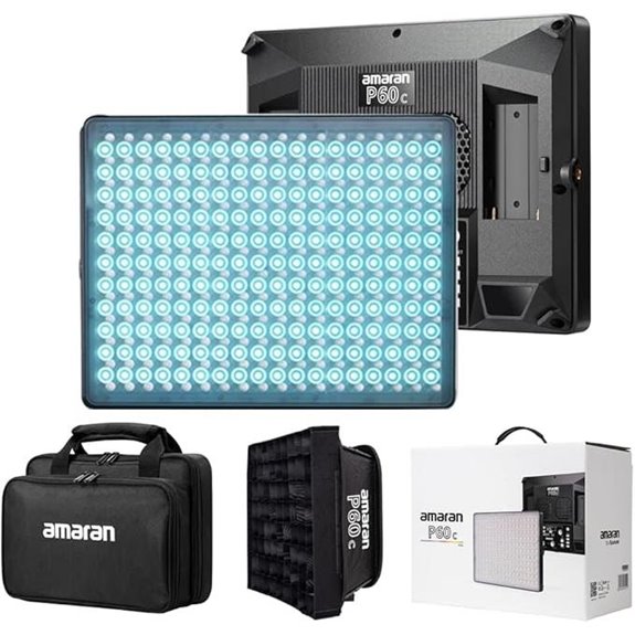 Aputure Amaran P60c RGBWW LED Panel Studio Light