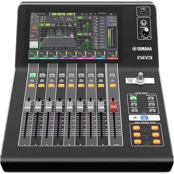 Yamaha DM3-D 22 Channel Ultracompact Digital Mixing Console With Dante