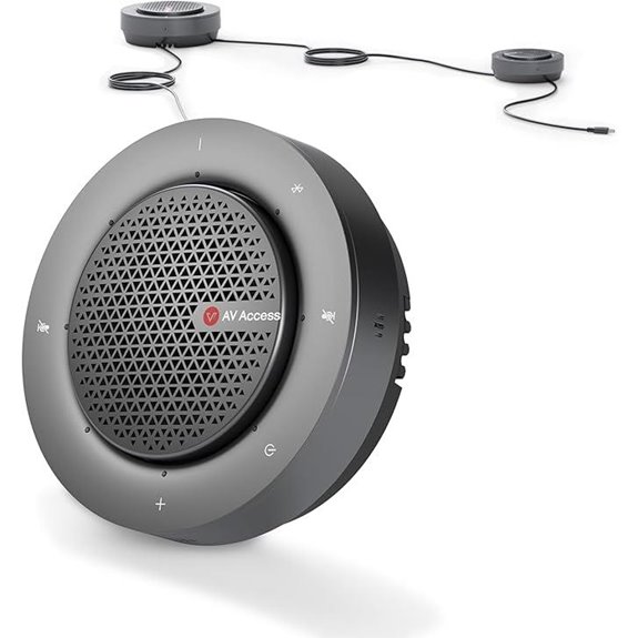Conference Speakerphone with Daisy Chain & AI Noise Cancellation