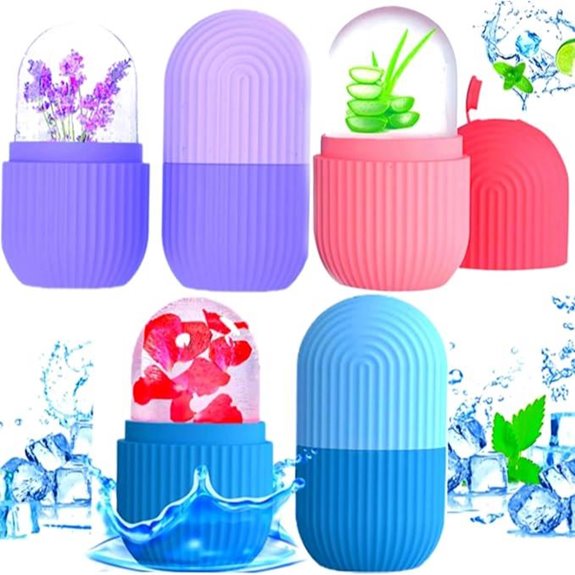 Ice Roller for Face Eyes & Body Massage (3-Pack)