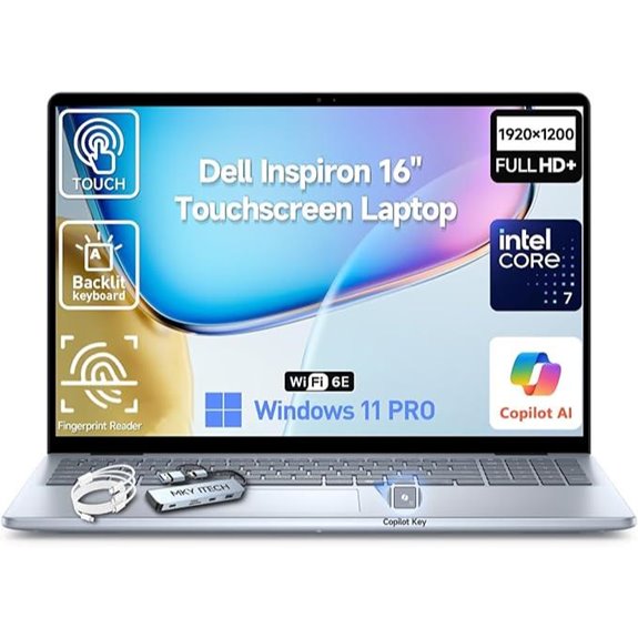 Dell Inspiron 16 Touchscreen Laptop 32GB 1TB SSD