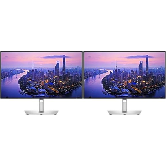 Dell U2725QE UltraSharp 27 4K Monitor Dual Bundle