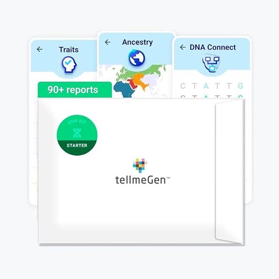 tellmeGen Starter DNA Test Kit with Reports