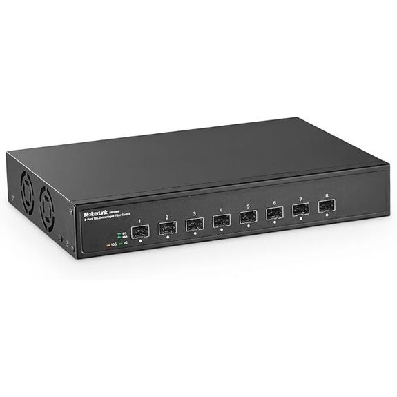 MokerLink 8-Port 10G SFP+ Fiber Switch