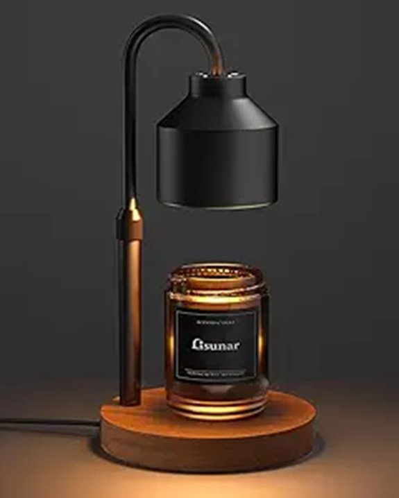 Electric Candle Warmer Lamp with Timer and Bulbs
